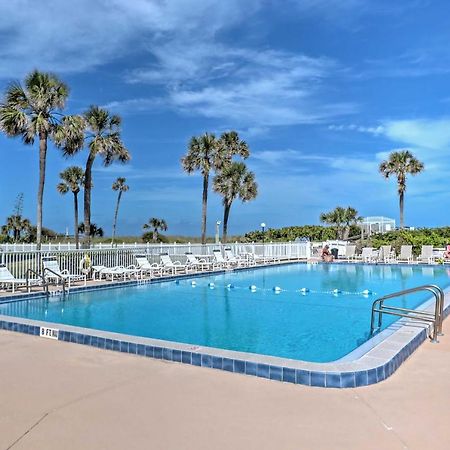Oceanfront Cocoa Beach Condo With View Walk To Pier Kültér fotó