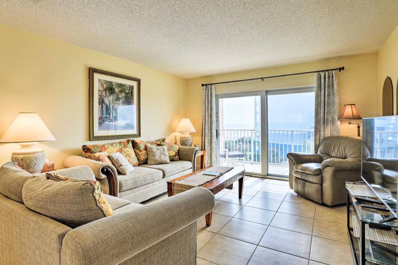 Oceanfront Cocoa Beach Condo With View Walk To Pier Kültér fotó